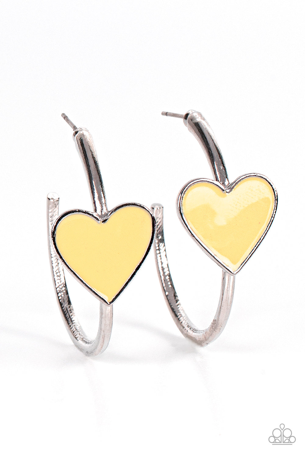 Kiss Up - Yellow - VJ Bedazzled Jewelry