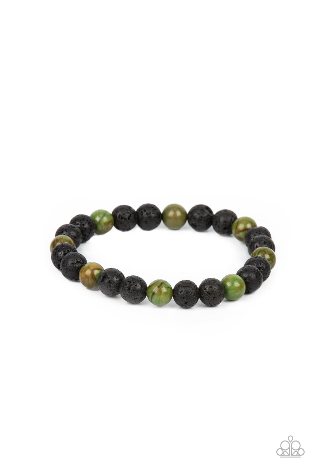 Molten Mogul - Green - VJ Bedazzled Jewelry