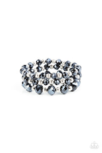 Eiffel Tower Tryst - Blue - VJ Bedazzled Jewelry