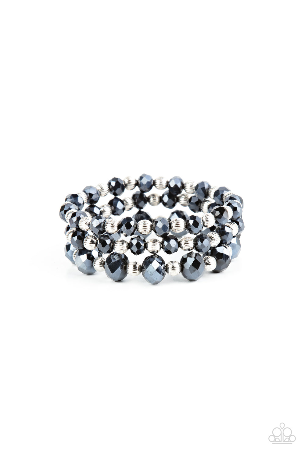 Eiffel Tower Tryst - Blue - VJ Bedazzled Jewelry