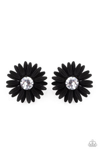 Sunshiny DAIS-y - Black - VJ Bedazzled Jewelry