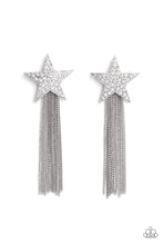 Load image into Gallery viewer, Superstar Solo - White- Paparazzi Accessories - VJ Bedazzled Jewelry
