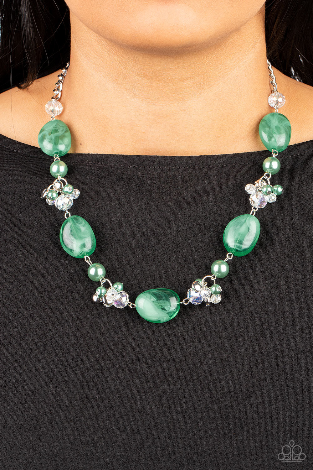 The Top TENACIOUS - Green - VJ Bedazzled Jewelry
