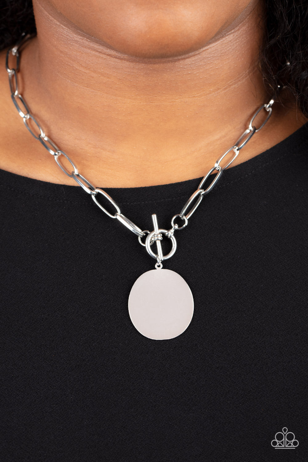 Tag Out - Silver - VJ Bedazzled Jewelry