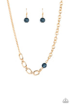 Load image into Gallery viewer, Picnic in Paris - Blue Paparazzi Accessories - VJ Bedazzled Jewelry
