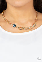 Load image into Gallery viewer, Picnic in Paris - Blue Paparazzi Accessories - VJ Bedazzled Jewelry

