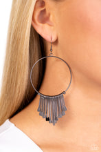 Load image into Gallery viewer, The Little Dipper - Black Paparazzi Accessories - VJ Bedazzled Jewelry
