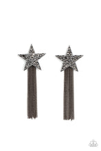 Load image into Gallery viewer, Superstar Solo - Black - Paparazzi Accessories - VJ Bedazzled Jewelry
