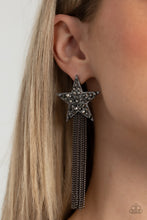 Load image into Gallery viewer, Superstar Solo - Black - Paparazzi Accessories - VJ Bedazzled Jewelry
