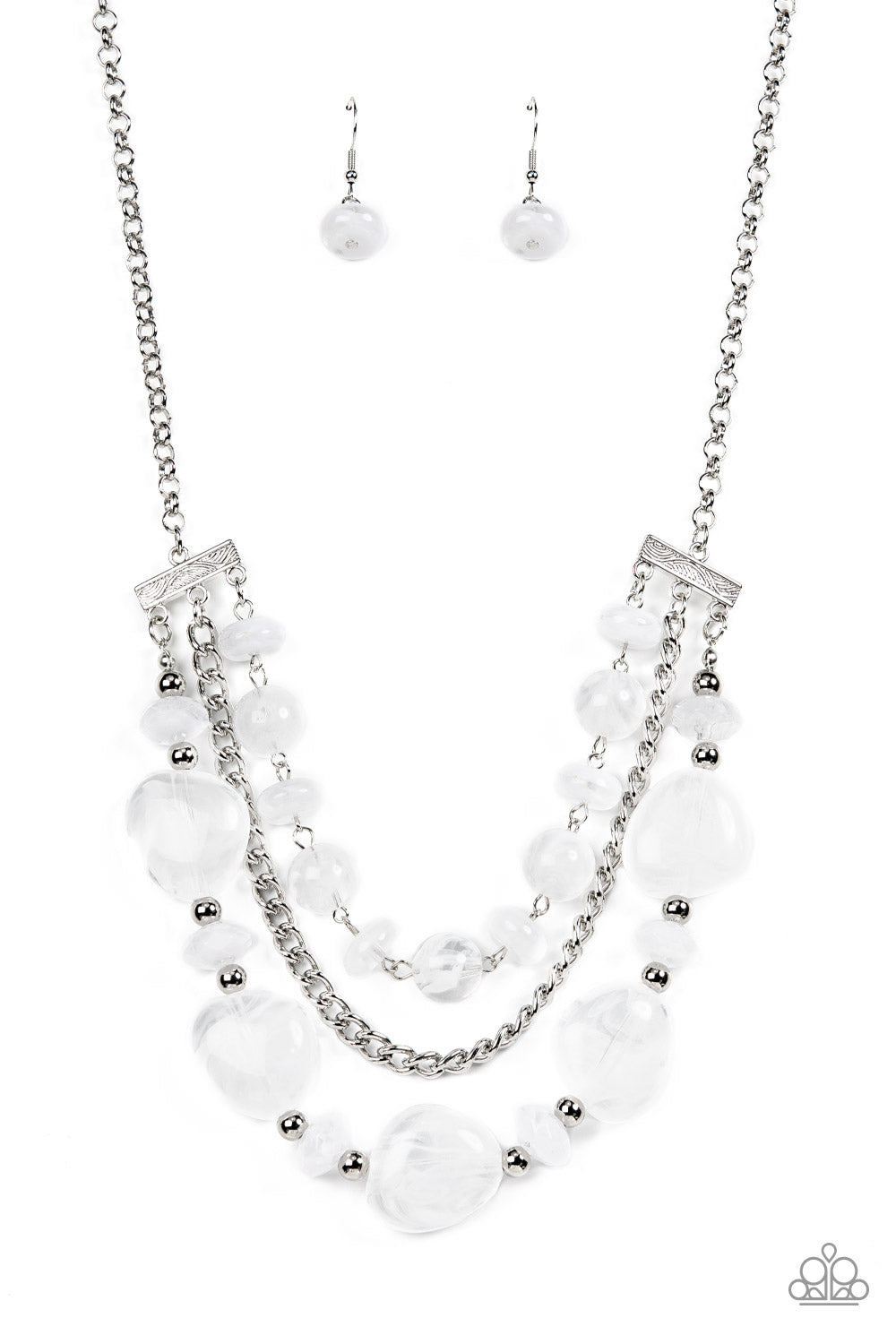 Oceanside Service - White - VJ Bedazzled Jewelry