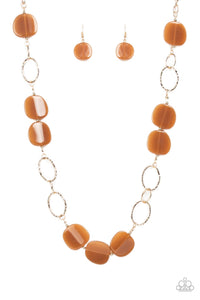 Posh Promenade - Brown - VJ Bedazzled Jewelry