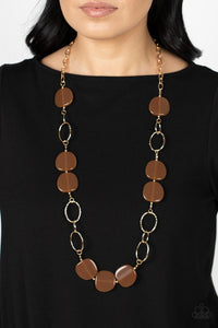 Posh Promenade - Brown - VJ Bedazzled Jewelry