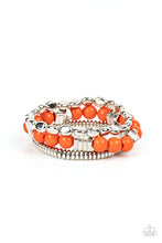 Load image into Gallery viewer, Tour de Tourist - Orange - VJ Bedazzled Jewelry
