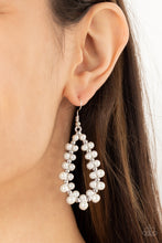 Load image into Gallery viewer, Absolutely Ageless - White Paparazzi Accessories - VJ Bedazzled Jewelry
