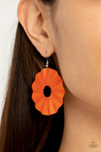 Load image into Gallery viewer, Fan the Breeze - Orange - VJ Bedazzled Jewelry
