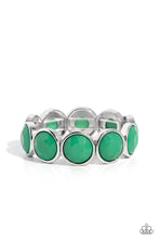 Load image into Gallery viewer, Long Live the Loud - Green Paparazzi Accessories - VJ Bedazzled Jewelry
