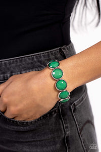 Long Live the Loud - Green Paparazzi Accessories - VJ Bedazzled Jewelry