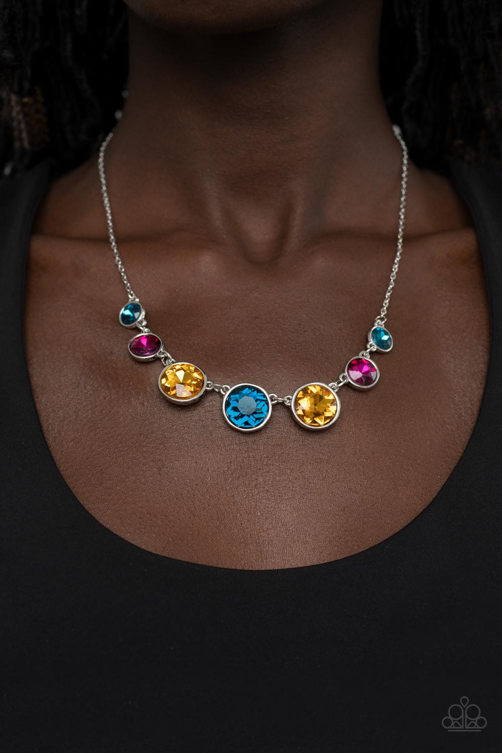 Pampered Powerhouse - Multi - VJ Bedazzled Jewelry