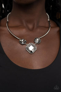 Divine IRIDESCENCE - Silver - Paparazzi Accessories - VJ Bedazzled Jewelry