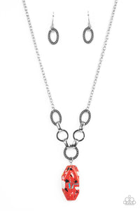 Mystical Mineral - Red - VJ Bedazzled Jewelry