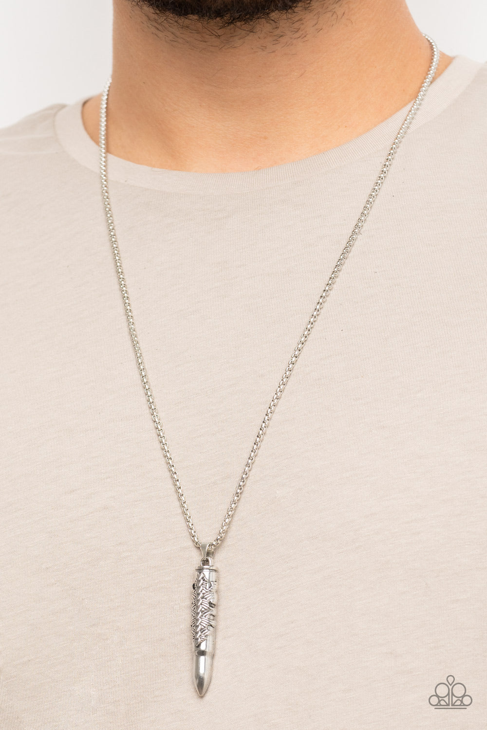 Mysterious Marksman - Silver - VJ Bedazzled Jewelry