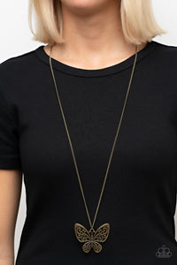 Butterfly Boutique - Brass - VJ Bedazzled Jewelry