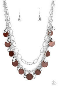 Beachfront Fabulous - Brown - VJ Bedazzled Jewelry