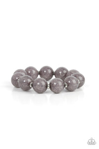 Arctic Affluence - Silver- Paparazzi Accessories - VJ Bedazzled Jewelry