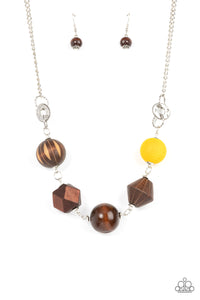 Eco Extravaganza - Yellow - Paparazzi Accessories - VJ Bedazzled Jewelry