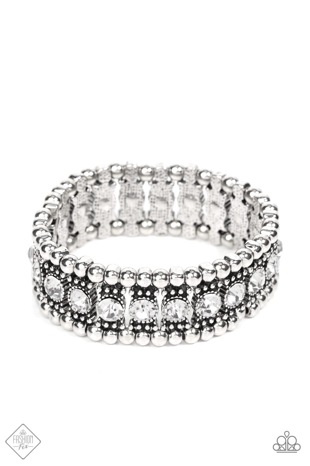 Ritzy Reboot - White - VJ Bedazzled Jewelry