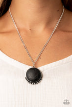 Load image into Gallery viewer, Mojave Moon - Black Paparazzi Accessories - VJ Bedazzled Jewelry
