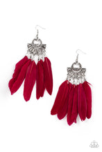 Load image into Gallery viewer, Plume Paradise - Red - VJ Bedazzled Jewelry

