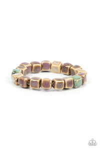 Glaze Craze - Purple - VJ Bedazzled Jewelry