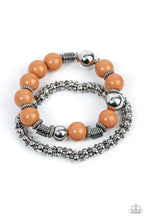 Load image into Gallery viewer, Walk This SWAY - Brown- Paparazzi Accessories - VJ Bedazzled Jewelry

