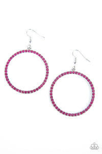 Head-Turning Halo - Pink Paparazzi Accessories - VJ Bedazzled Jewelry