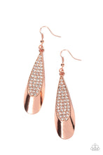 Load image into Gallery viewer, Prismatically Persuasive - Copper Paparazzi Accessories - VJ Bedazzled Jewelry
