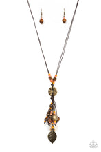 Load image into Gallery viewer, Knotted Keepsake - Orange - VJ Bedazzled Jewelry
