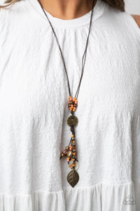 Knotted Keepsake - Orange - VJ Bedazzled Jewelry