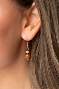 Knotted Keepsake - Orange - VJ Bedazzled Jewelry