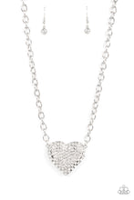 Load image into Gallery viewer, Heartbreakingly Blingy - White - VJ Bedazzled Jewelry
