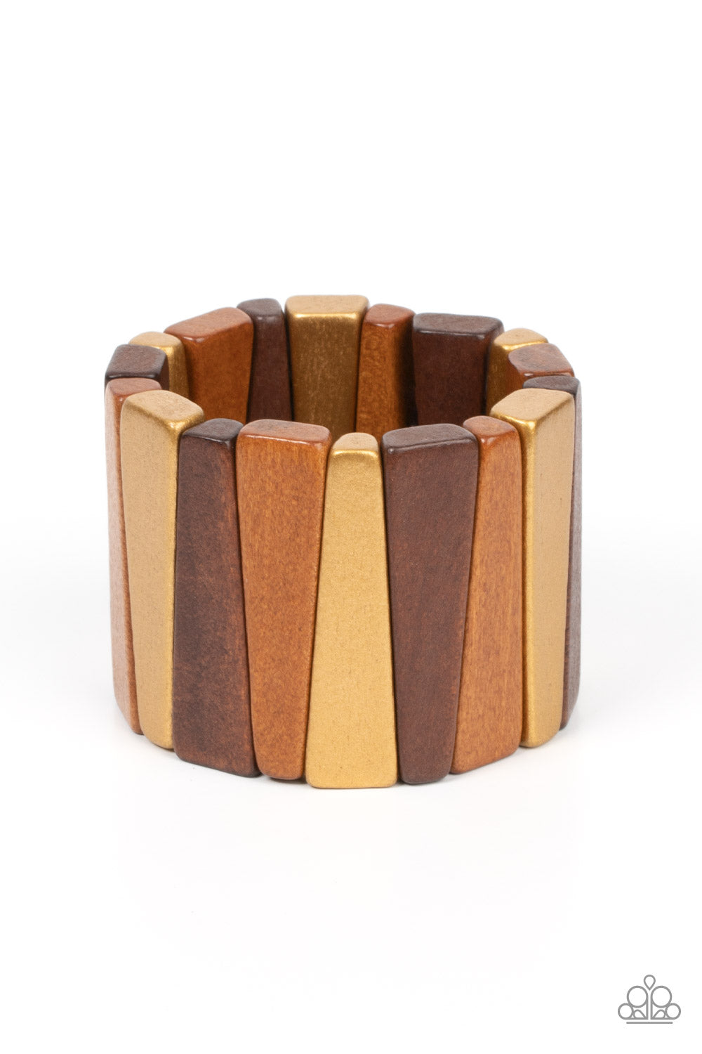 Bahama Boardwalk - Brown Paparazzi Accessories - VJ Bedazzled Jewelry