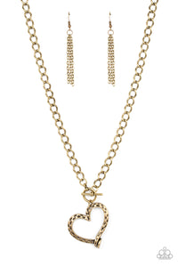Reimagined Romance - Brass - VJ Bedazzled Jewelry