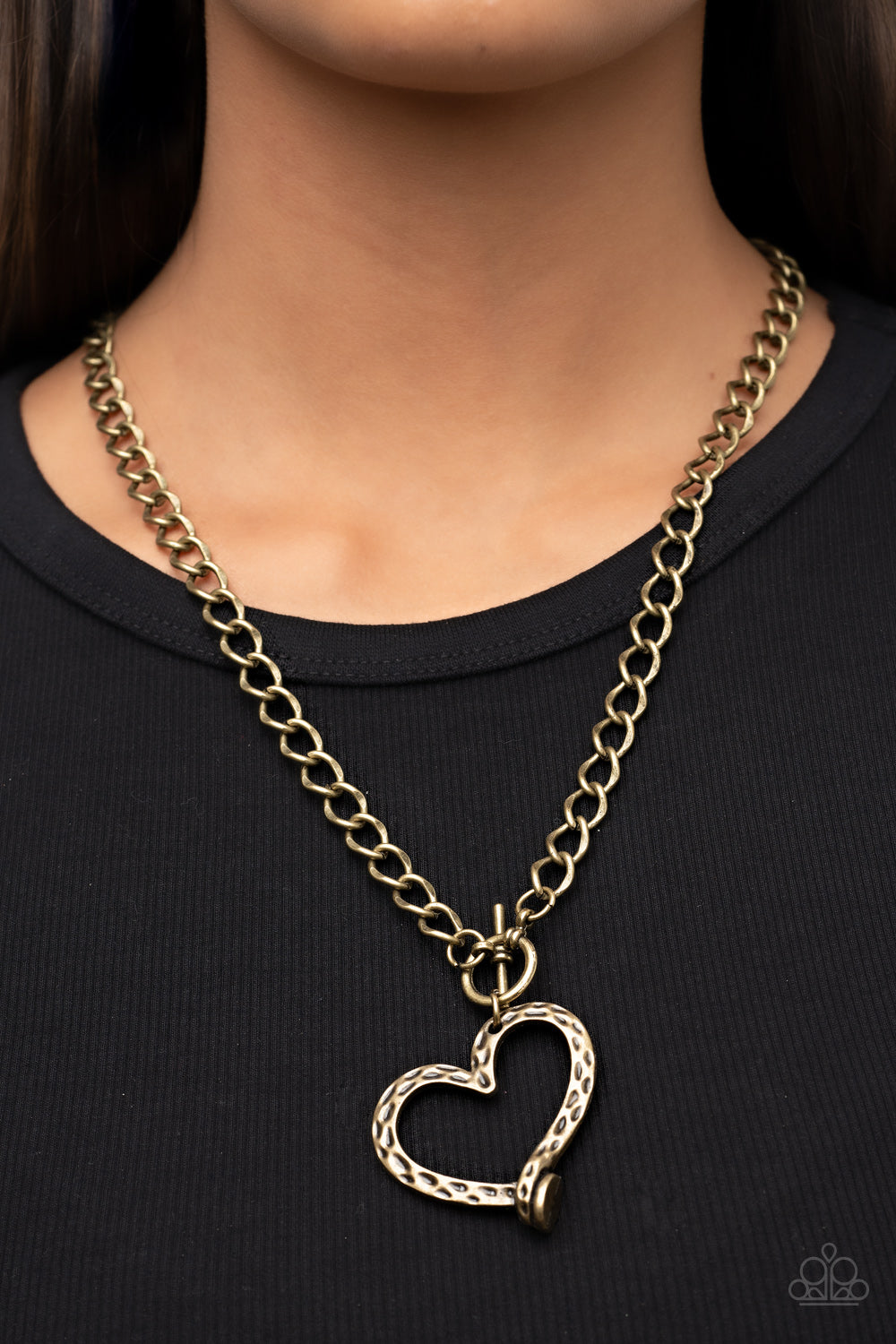 Reimagined Romance - Brass - VJ Bedazzled Jewelry