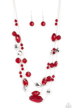 Load image into Gallery viewer, Prismatic Pose - Red - Paparazzi Accessories - VJ Bedazzled Jewelry
