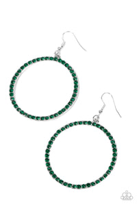 Head-Turning Halo - Green - VJ Bedazzled Jewelry