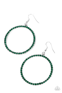 Head-Turning Halo - Green - VJ Bedazzled Jewelry