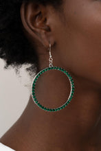 Load image into Gallery viewer, Head-Turning Halo - Green - VJ Bedazzled Jewelry
