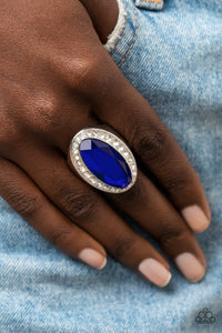 Believe in Bling - Blue - Paparazzi Accessories - VJ Bedazzled Jewelry