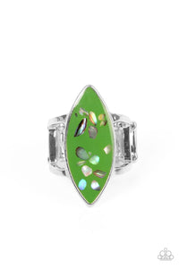Oceanic Odyssey - Green- Paparazzi Accessories - VJ Bedazzled Jewelry