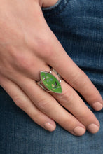 Load image into Gallery viewer, Oceanic Odyssey - Green- Paparazzi Accessories - VJ Bedazzled Jewelry
